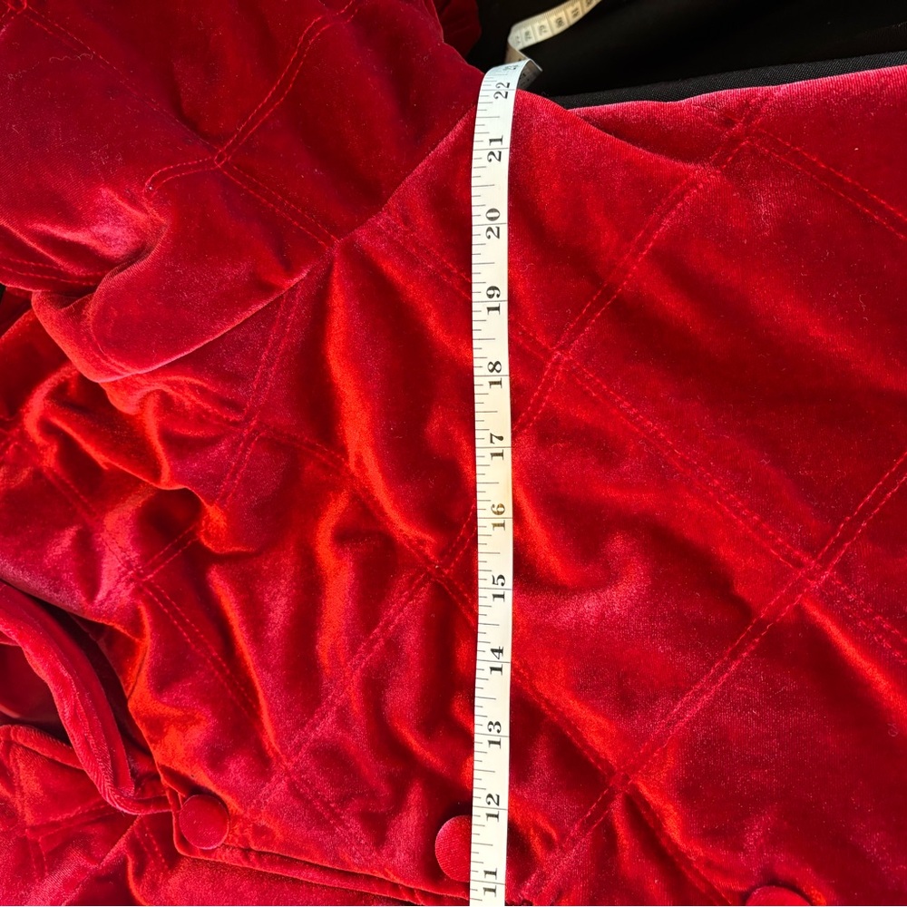 Vintage Suzanne Somers Velvet coat - Picture 6 of 8